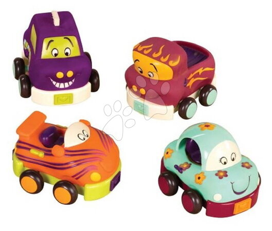 Autíčka  - Autíčka na setrvačník Wheeee-ls! B-Toys - 4