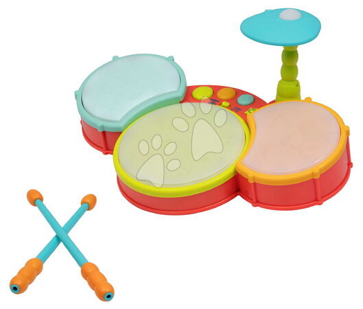 Dziecięce instrumenty muzyczne  - Bubenícka sada Toy Drum Set B-Toys_1
