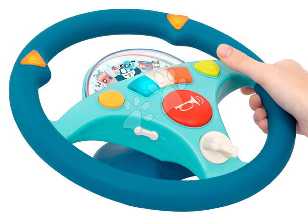 Jucării cu sunete - Volant na hranie Woofer B-Toys_1