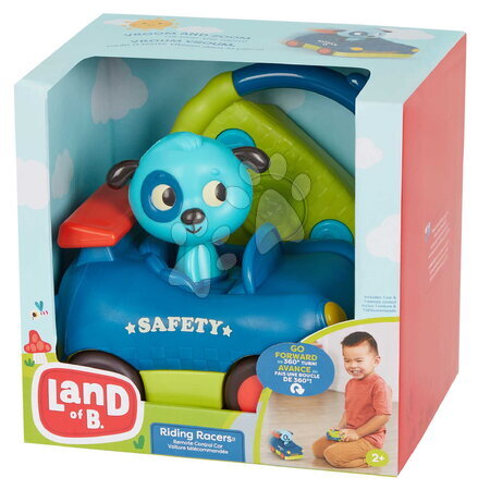 Autíčka  - Autíčko na dálkové ovládání pejsek Woofer Riding Racers B-Toys - 3