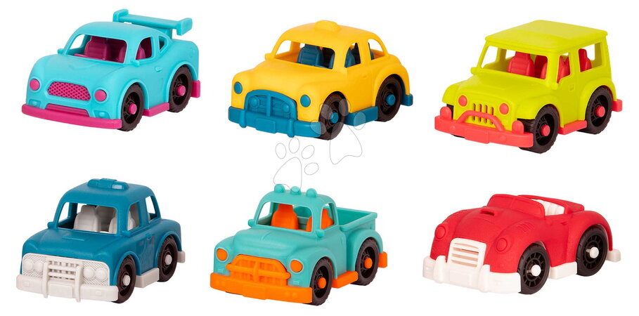 Nákladní auta - Nákladní auto transportér Car Carrier Happy Cruisers B-Toys - 7