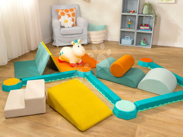 Vývoj motoriky - Pěnové tvary maxi s válcem WonderShapes B-Toys - 7