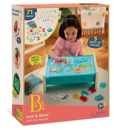 Vývoj motoriky - Hrací pult Look & Shine B-Toys - 11