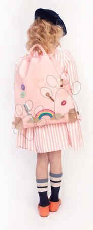 Tornazsákok - Tornazsák papucsra és tornaruhára City Bag Lady Gadget Pink Jeune Premier - 2