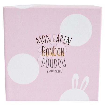 Pluszowe zajączki - Pluszowy zajączek Lapin Bonbon Doudou et Compagnie - 5