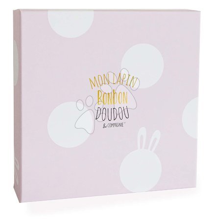 Igračke za grljenje i spavanje - Plyšový zajačik na maznanie Lapin Bonbon Doudou et Compagnie - 2