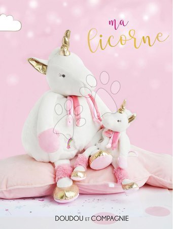 Plišaste igrače - Plišasti samorog Unicorn Lucie la Licorne Doudou et Compagnie_1