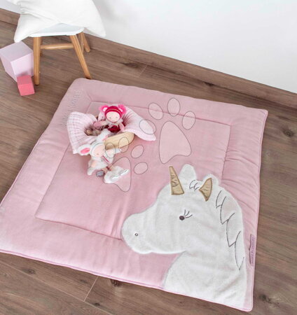Doudou et Compagnie - Suport de joacă din material cu unicorn Park Mat Unicorn Doudou et Compagnie_1
