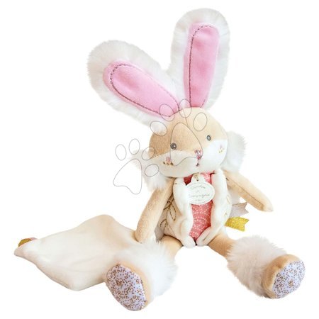 Jucarii de pluș - Iepuraș de pluș Bunny Pink Lapin de Sucre Doudou et Compagnie