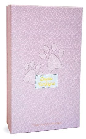 Pluszowe zajączki - Pluszowy zajączek Bunny Pink Lapin de Sucre Doudou et Compagnie - 4