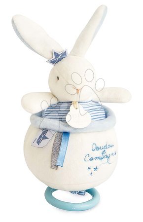 Plyšové hračky - Plyšový zajačik s melódiou Bunny Sailor Music Box Perlidoudou Doudou et Compagnie