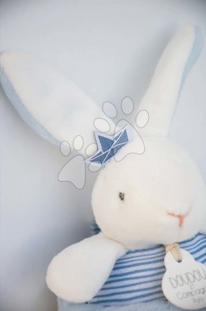 Plyšové hračky - Plyšový zajačik s melódiou Bunny Sailor Music Box Perlidoudou Doudou et Compagnie_1