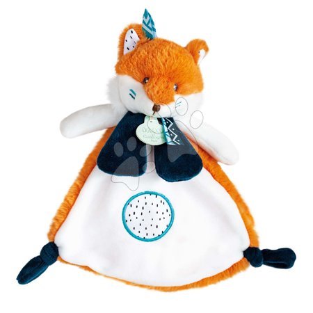 Bébijátékok - Plüss róka dédelgetésre Fox Tiwipi Doudou et Compagnie