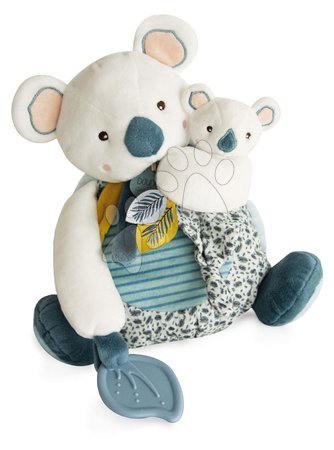 Pluszowe zabawki | Nowości - Pluszowa koala z dzieckiem i gryzakiem Yoca le Koala Doudou et Compagnie