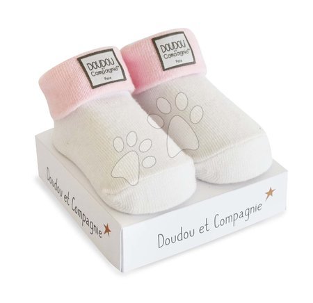 Oblačila za dojenčke - Nogavičke za dojenčka Birth Socks Doudou et Compagnie_1