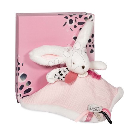 Juguetes para achuchar y dormir - Peluche conejito para abrazar Happy Blush Doudou et Compagnie - 4