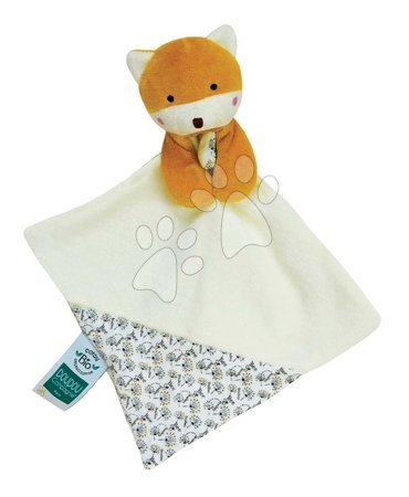 Bébijátékok - Plüss róka dédelgetésre The Organic Fox Doudou et Compagnie