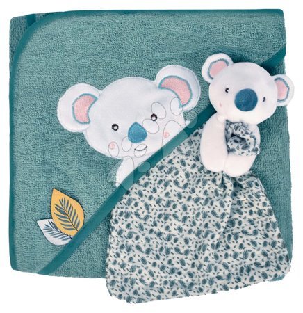 Babybedarf - Handtuch mit Kapuze für die Kleinsten Yoca le Koala Doudou et Compagnie