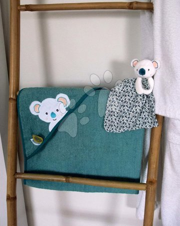 Babybedarf - Handtuch mit Kapuze für die Kleinsten Yoca le Koala Doudou et Compagnie_1