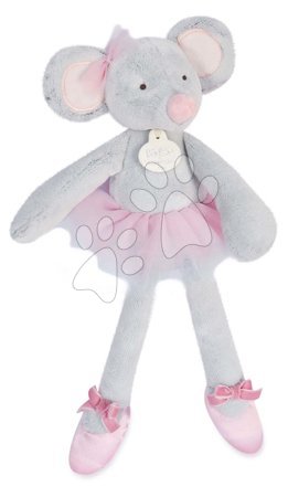 Plyšové a textilní hračky - Plyšová panenka myška Mouse My Doudou Ballerine Doudou et Compagnie
