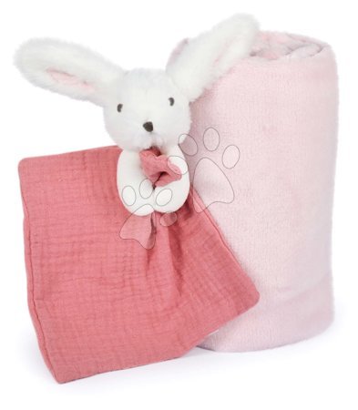 Camera bebelușului și somnul  - Pătură pentru cei mici Bunny Happy Boho Doudou et Compagnie