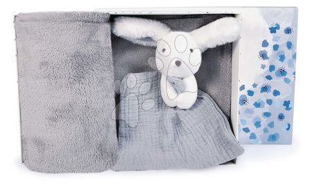 Dětské deky - Deka pro nejmenší Bunny Happy Glossy Doudou et Compagnie_1