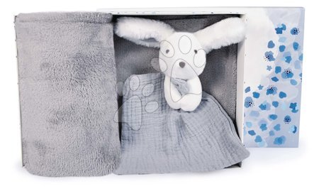 Detské deky - Deka pre najmenších Bunny Happy Glossy Doudou et Compagnie_1