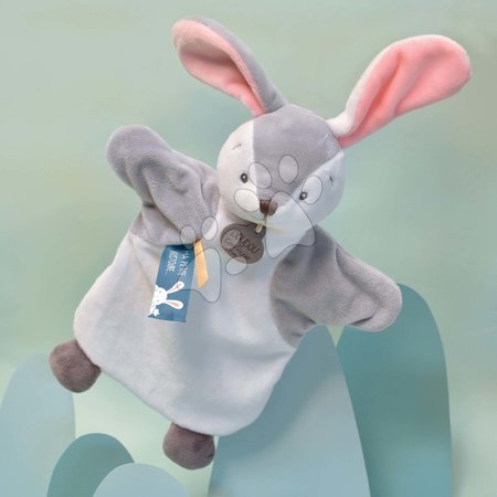 Bábky pre najmenších -  Plyšový zajačik na bábkové divadlo Bunny Doudou et Compagnie_1