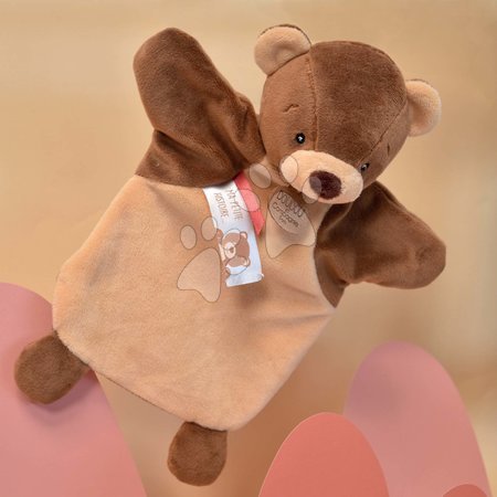 Kesztyűbábok - Plüss mackó kesztyűbáb Bear Hand Puppet Doudou et Compagnie_1