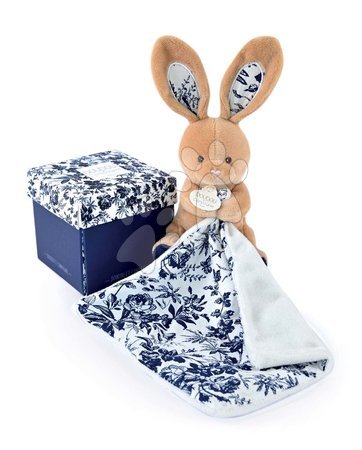 Hračky pre najmenších - Plyšový zajačik na maznanie Bunny Navy Boh'aime Doudou et Compagnie_1