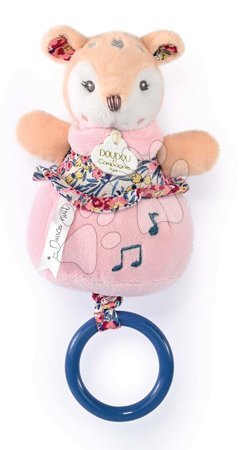 Plyšové hračky - Plyšový jelen s melodií Music Box Boh'aime Doudou et Compagnie