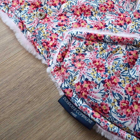 Zavinovačky - Plyšová zavinovačka pre bábätká Baby Nest Deer Boh'aime Doudou et Compagnie - 3