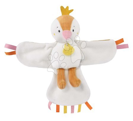 Plyšové a textilní hračky - Plyšový ptáček s melodií Doudou Cui-Cui Doudou et Compagnie