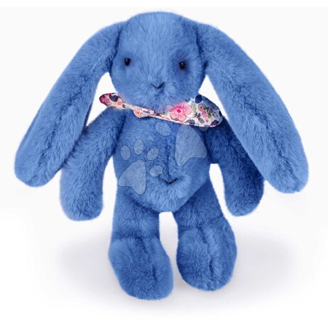 Plyšoví zajíci - Plyšový zajíček Fleurette the Bunny Blue Doudou et Compagnie - 2