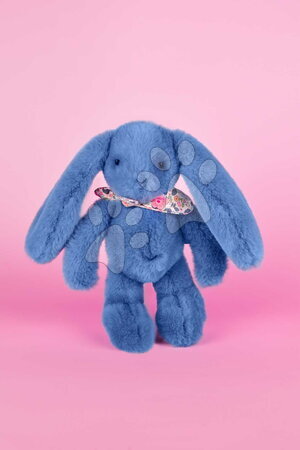 Plyšoví zajíci - Plyšový zajíček Fleurette the Bunny Blue Doudou et Compagnie - 5