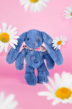 Plyšoví zajíci - Plyšový zajíček Fleurette the Bunny Blue Doudou et Compagnie - 6