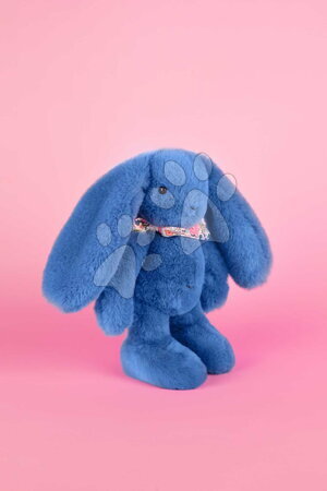 Plyšoví zajíci - Plyšový zajíček Fleurette the Bunny Blue Doudou et Compagnie - 7