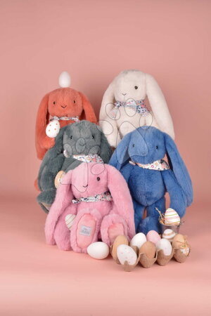 Plyšoví zajíci - Plyšový zajíček Fleurette the Bunny White Doudou et Compagnie - 9