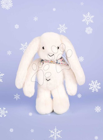 Plyšoví zajíci - Plyšový zajíček Fleurette the Bunny White Doudou et Compagnie - 6