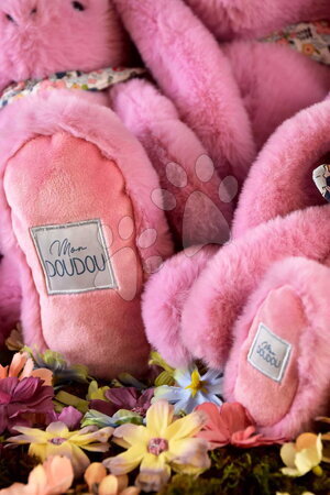 Plyšové zajace - Plyšový zajac Fleurette the Bunny Grenadine Doudou et Compagnie - 3