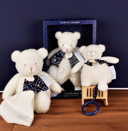 Plyšoví medvědi - Plyšový medvídek svítící ve tmě Moonlight Collection Doudou et Compagnie - 14