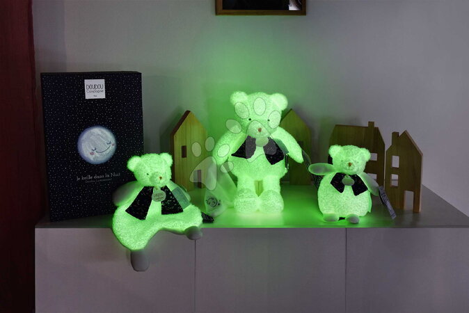 Plyšoví medvědi - Plyšový medvídek svítící ve tmě Moonlight Collection Doudou et Compagnie - 11
