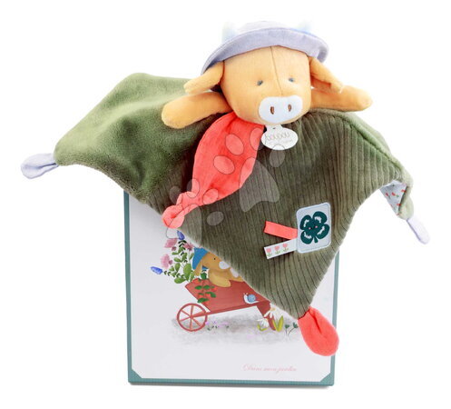 Hračky na mazlení DouDou | Strana 2 - Plyšová kravička k mazlení Aneth the Cow In my Garden Doudou et Compagnie_1