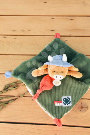 Hračky na mazlení DouDou - Plyšová kravička k mazlení Aneth the Cow In my Garden Doudou et Compagnie - 2