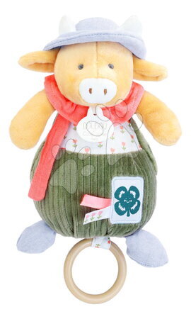 Igračke za krevetić - Plišana kravica s melodijom Aneth the Cow In my Garden Music Box Doudou et Compagnie