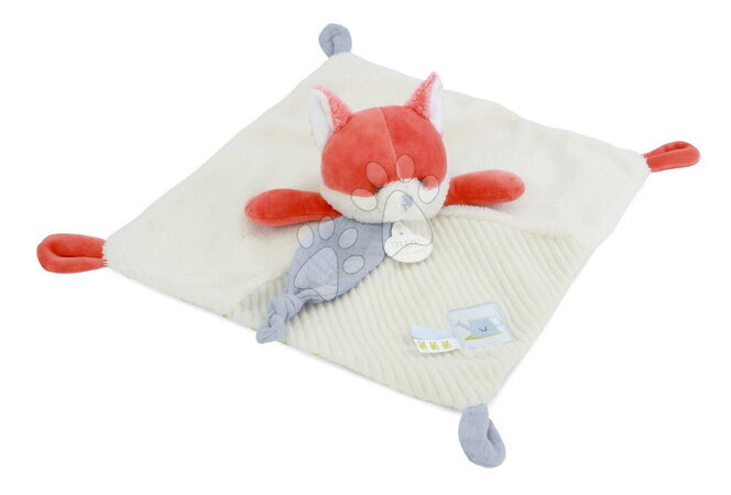 Hračky na mazlení DouDou | Strana 2 - Plyšová liška k mazlení Romarin the Fox In my Garden Doudou et Compagnie