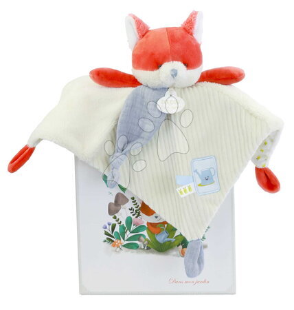 Hračky na mazlení DouDou | Strana 2 - Plyšová liška k mazlení Romarin the Fox In my Garden Doudou et Compagnie_1