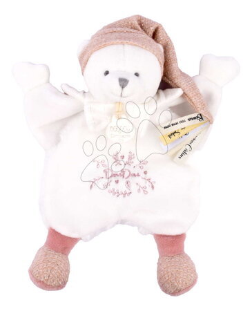 Doudou et Compagnie | Strana 10 - Plyšový medvídek na mazlení Doudou 25 Years Doudou Cape Pink Doudou et Compagnie