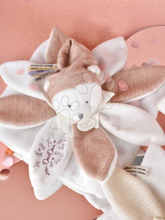 Igrače za crkljanje in uspavanje - Plišasti medvedek za crkljanje Dodou 25 Years Doudou Collector Pink Dodou et Compagnie_1