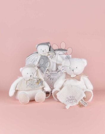 Hračky na mazlení DouDou - Plyšový medvídek na mazlení Doudou 25 Years Doudou Collector Grey Doudou et Compagnie - 13